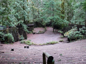 The Mountaineer's amphitheater
